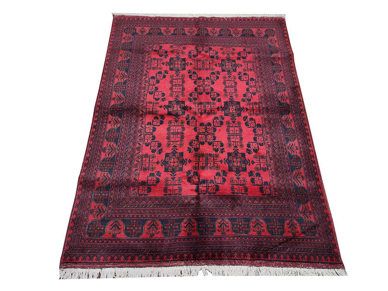 Beautiful Afghan Turkman Carpet 194 x 148 CM