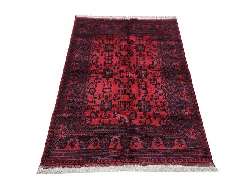 Beautiful Afghan Turkman Carpet 194 x 148 CM