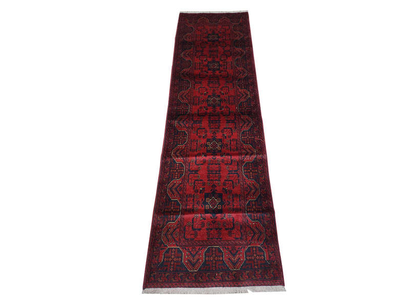 Fine Quality Afghan Turkman Runner 288 X 82 CM