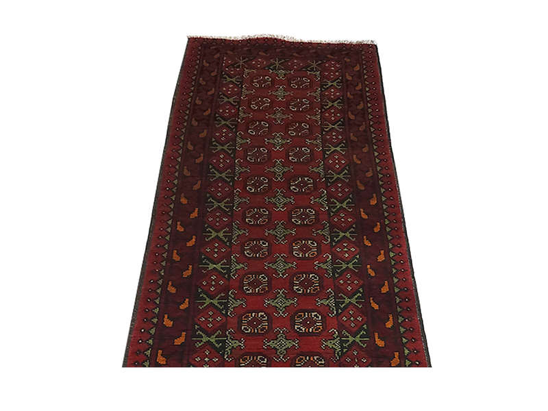 Beautiful Afghan Handmade Carpet Runner 301 x 79 CM