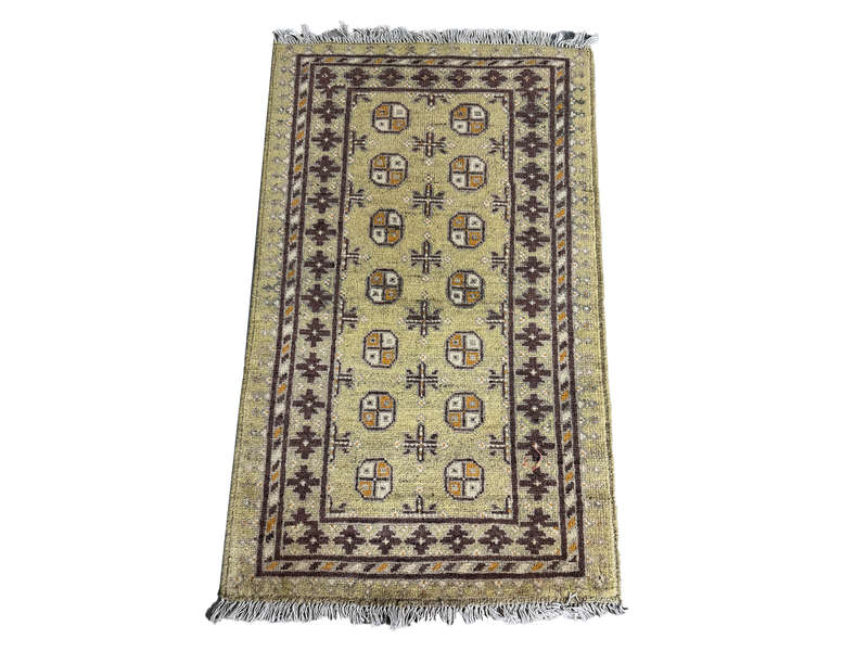Gorgeous Afghan  Handmade Carpet - 124 x 78 CM