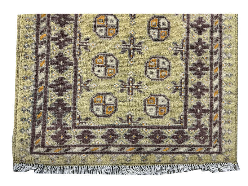 Gorgeous Afghan  Handmade Carpet - 124 x 78 CM