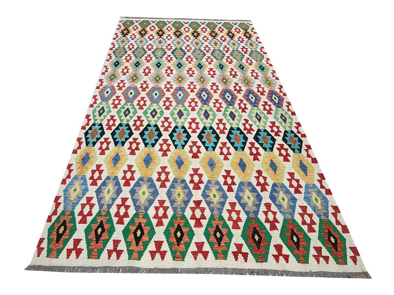 Fine Afghan Handmade Kilim 349 x 256 cm