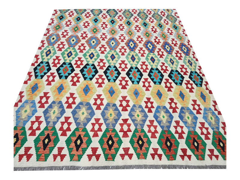 Fine Afghan Handmade Kilim 349 x 256 cm