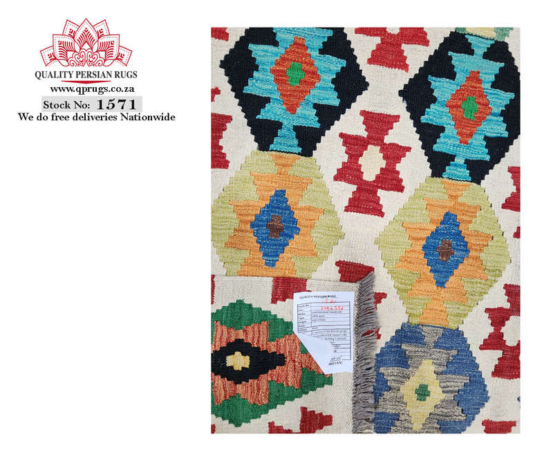 Fine Afghan Handmade Kilim 349 x 256 cm