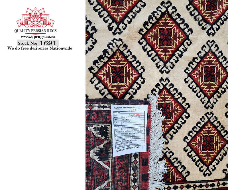 Beautiful Rare Beljic Carpet 192 x 143 CM
