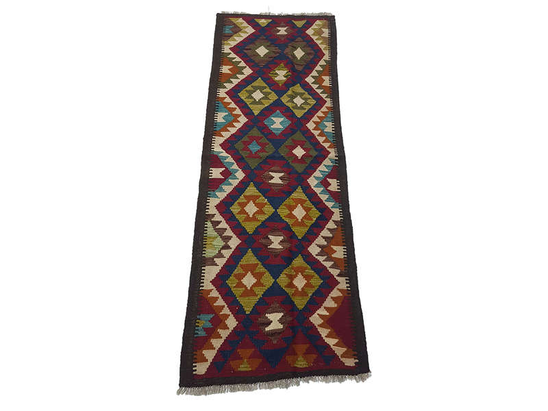 Beautiful Afghan Maimana Kilim Runner 194 x 68 CM