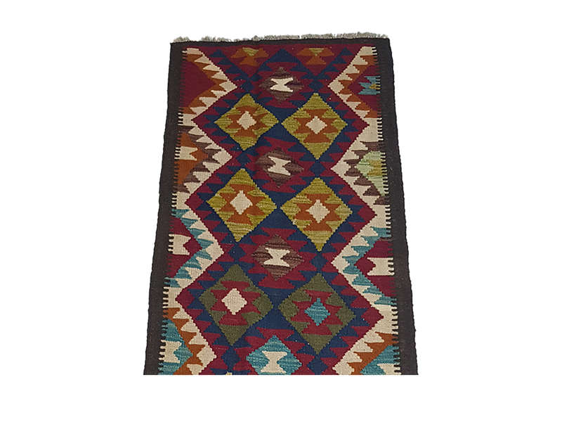 Beautiful Afghan Maimana Kilim Runner 194 x 68 CM
