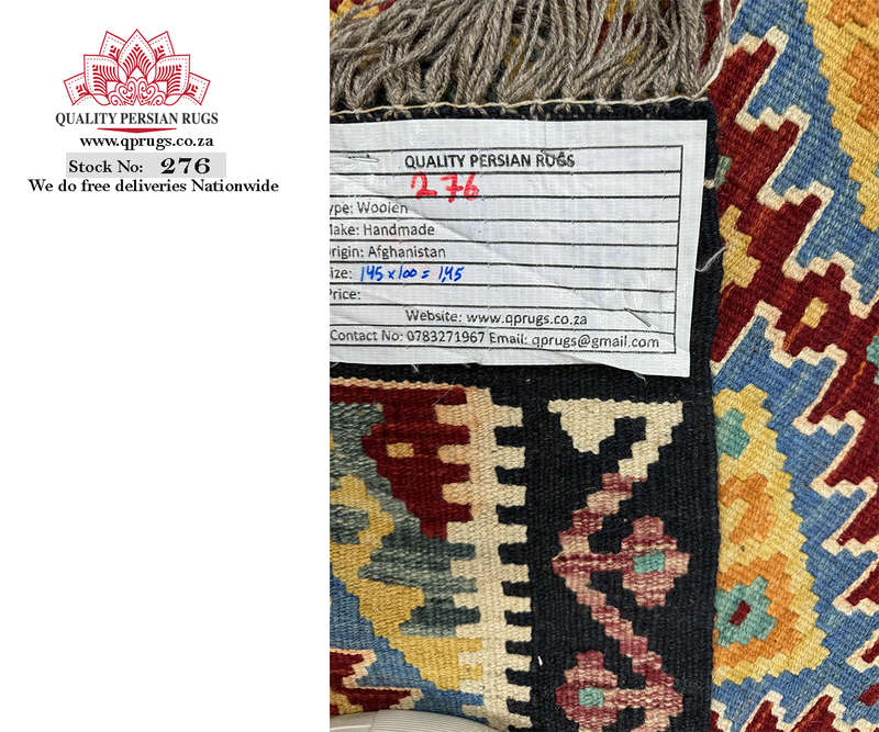 Beautiful Afghan Choubi Kilim 145 x 100 CM