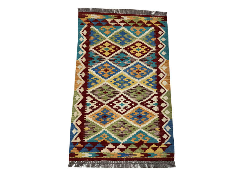 Gorgeous Afghan Choubi kilim 124 x 78 CM