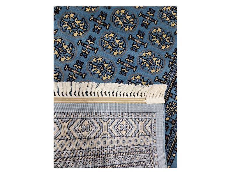 Beautiful Blue Machine Made Carpet 150 X 80 CM