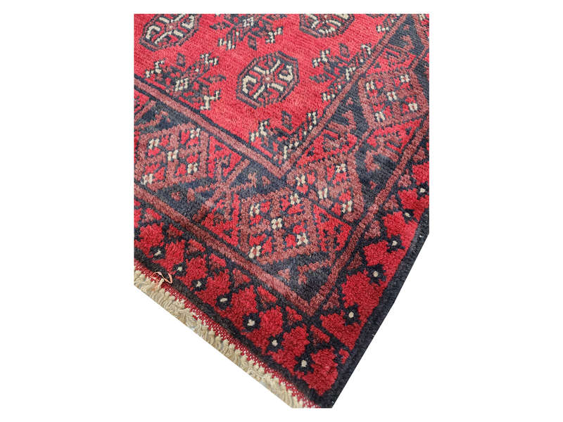 Stunning Red Afghan Runner 477 x 77 CM