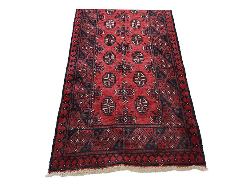 Stunning Red Afghan Runner 477 x 77 CM