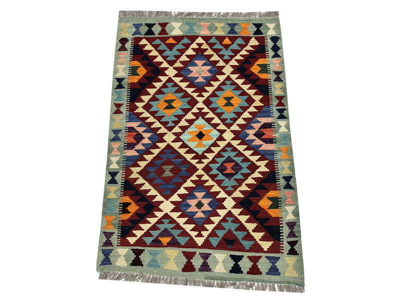 Stunning Afghan Choubi kilim 118 x 83 CM