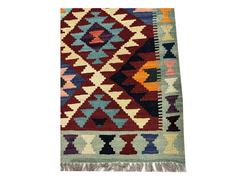 Stunning Afghan Choubi kilim 118 x 83 CM