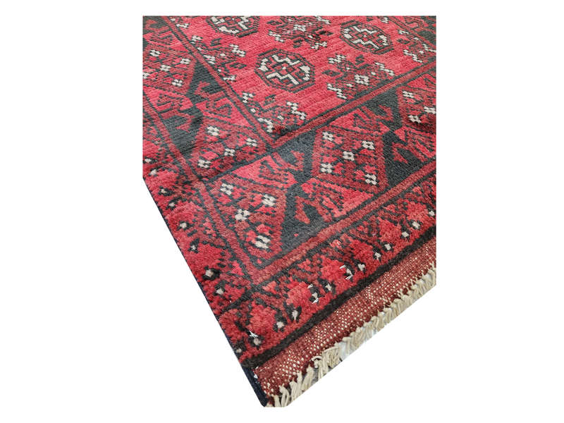 Stunning Red Afghan Runner 471 x 73 CM