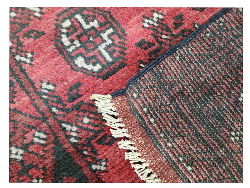 Stunning Red Afghan Runner 471 x 73 CM