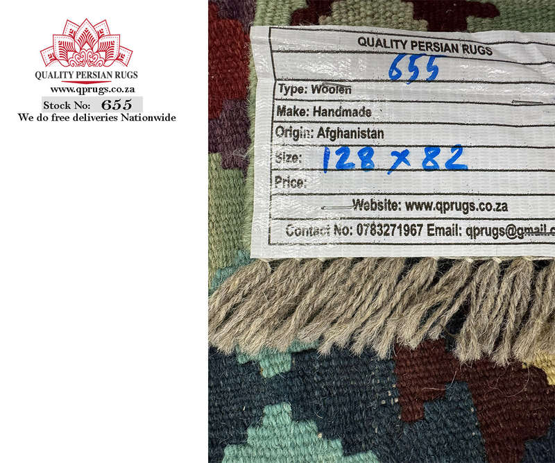 Gorgeous Afghan Choubi kilim 128 x 82 CM