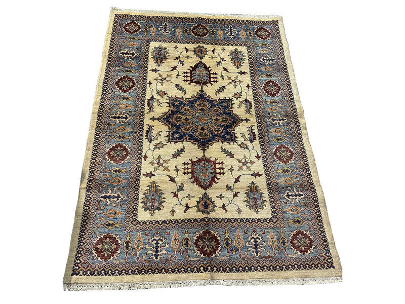 Gorgeous Afghan Ariana Carpet 213 x 152 CM