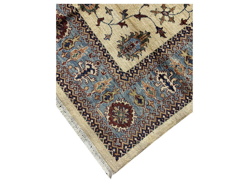 Gorgeous Afghan Ariana Carpet 213 x 152 CM