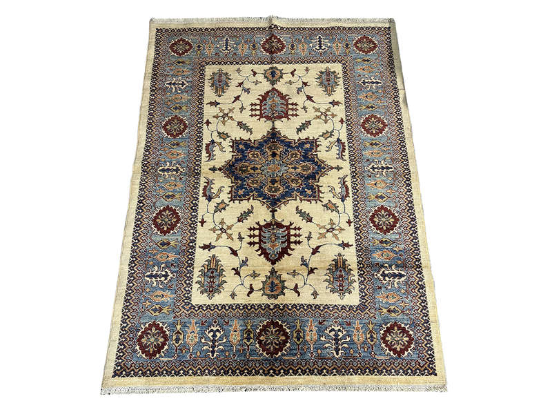 Gorgeous Afghan Ariana Carpet 213 x 152 CM