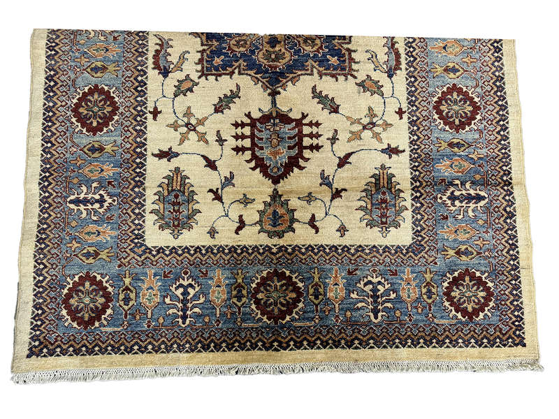 Gorgeous Afghan Ariana Carpet 213 x 152 CM