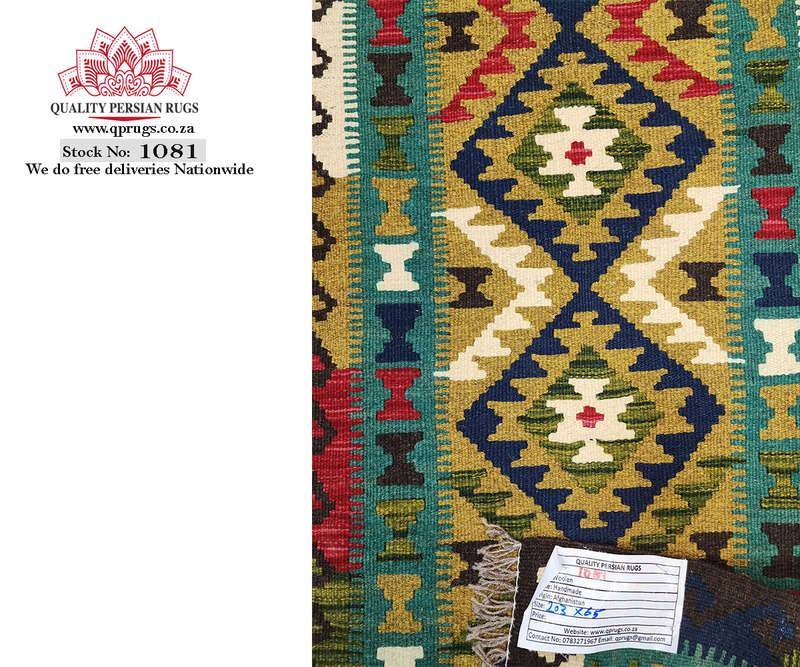 Gorgeous Afghan Maimana Kilim 203 x 65 CM