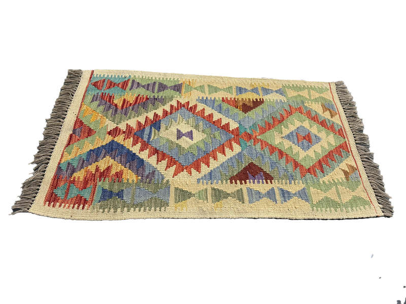 Stunning Afghan Choubi Kilim 107 x 66 CM