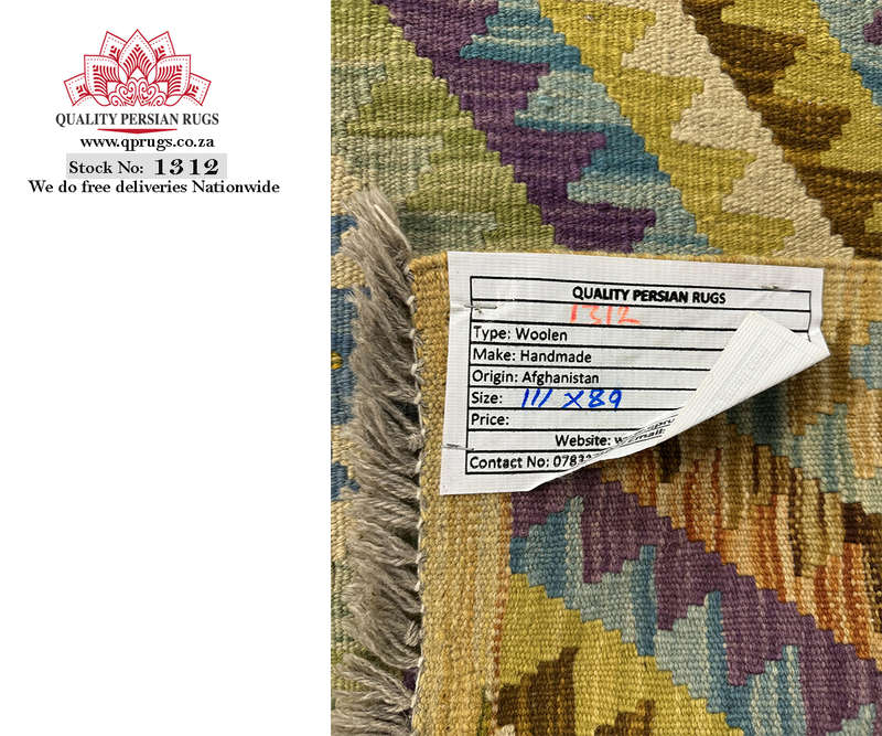Beautiful Afghan Choubi Kilim 111 x 89 CM