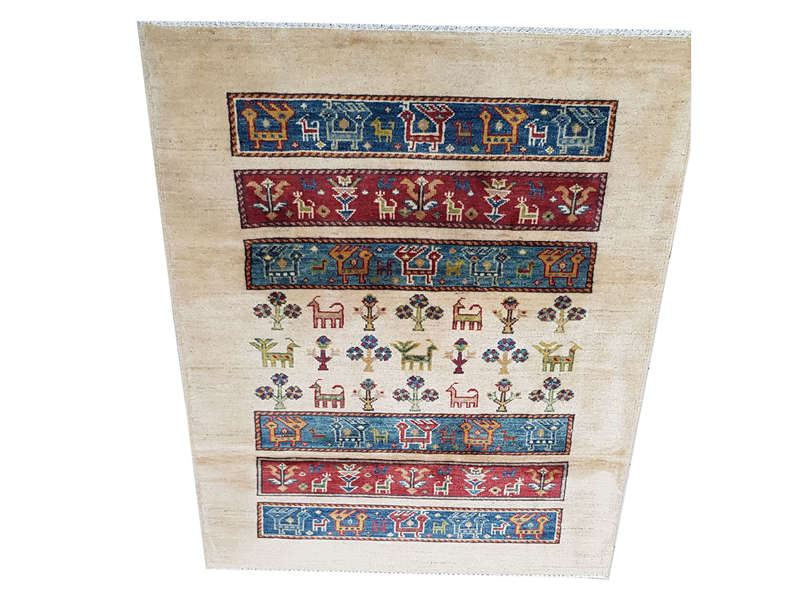 Incredible Afghan Ariana Carpet 152 x 101 cm