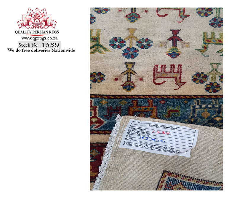 Incredible Afghan Ariana Carpet 152 x 101 cm
