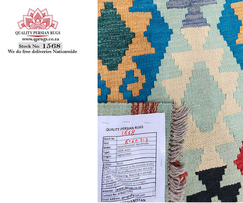 Beautiful Big Size Afghan Choubi kilim 506 x 313 CM