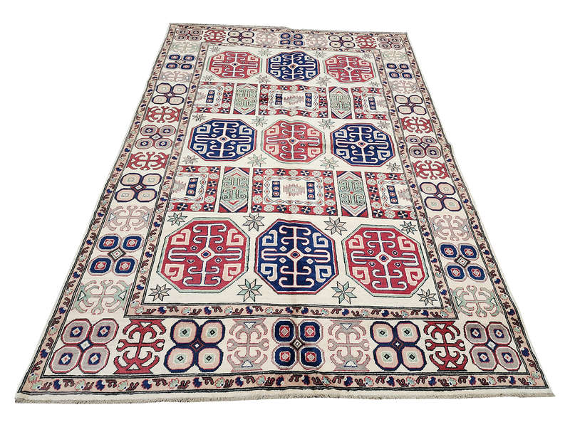 Stunning Unique Kazaq Carpet 298 x 202 CM