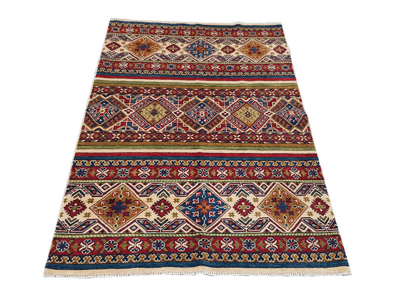 Stunning Afghan Ariana Carpet 183 x 123 cm