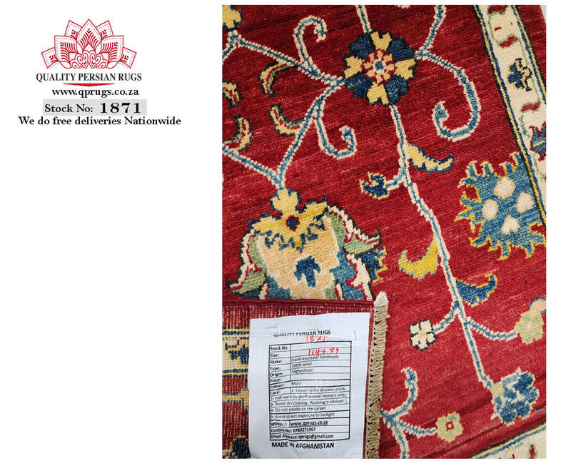 Beautiful Afghan Ariana Carpet 114 x 79 cm