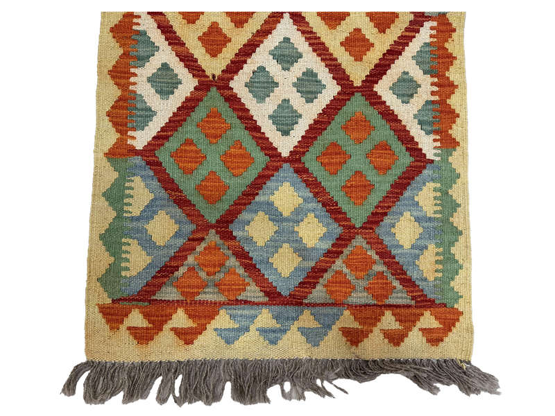 Incredible Afghan Choubi Kilim Runner 193 x 63 CM
