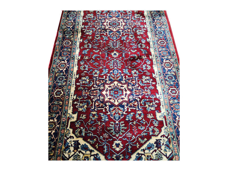 Fine Red Kazac Carpet Runner 300 X 80 CM