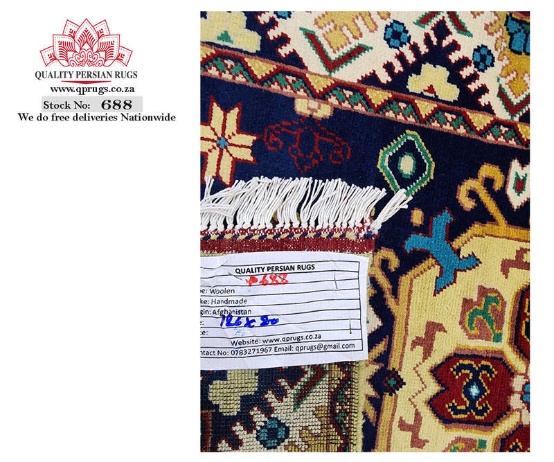 Gorgeous Afghan Ariana Carpet 126 x 80 cm