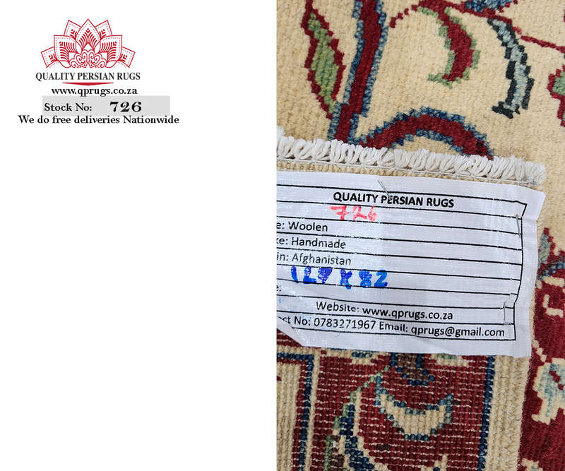 Fine Quality Afghan Ariana Carpet 127 x 82 CM