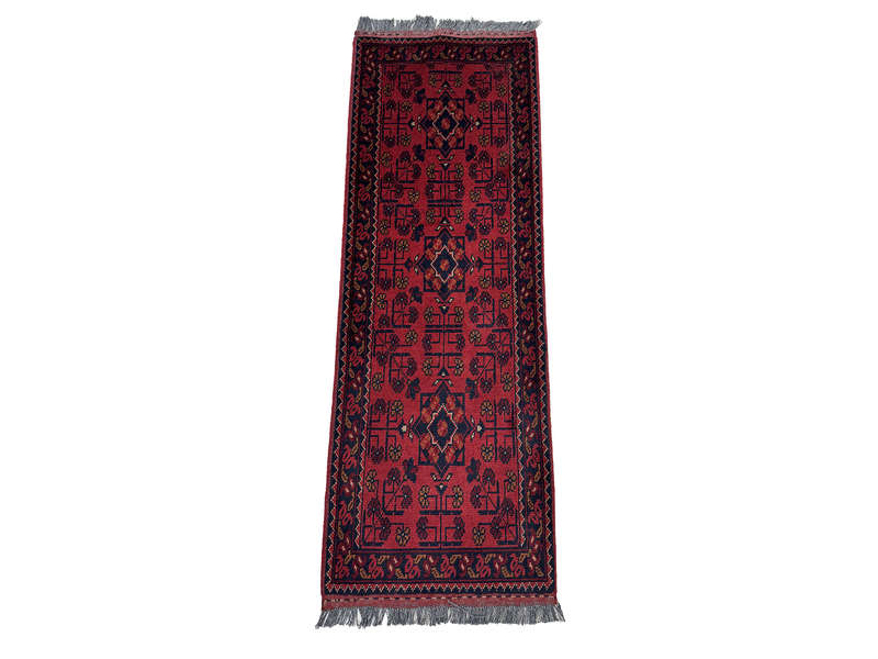 Stunning Turkman Handmade Carpet 147 x 52 CM