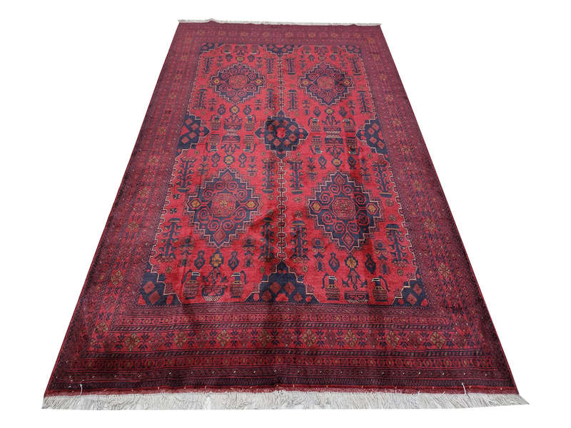 Gorgeous Afghan Turkman Carpet 287 x 198 CM