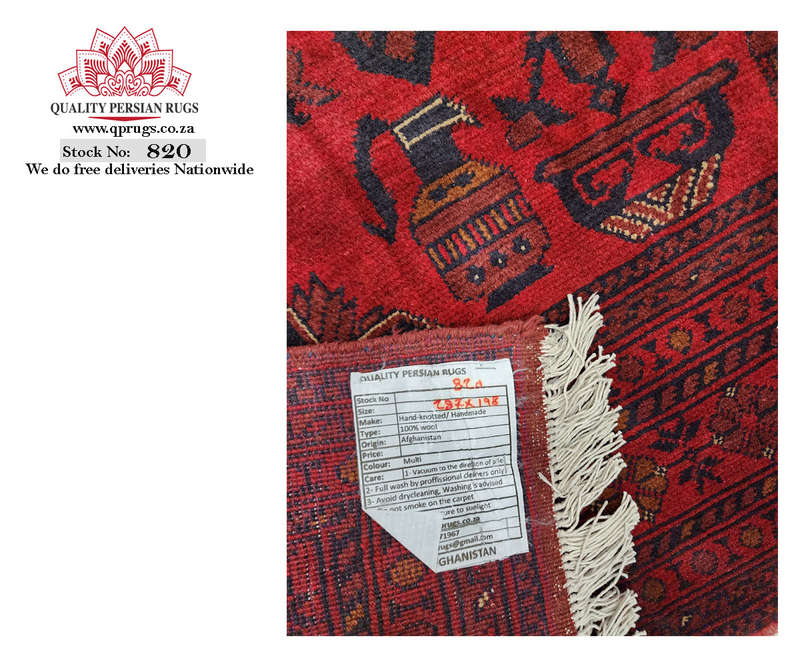 Gorgeous Afghan Turkman Carpet 287 x 198 CM