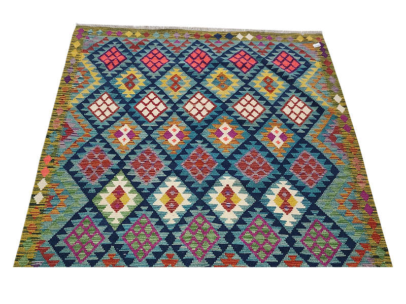 Gorgeous Afghan Maimana kilim 246 x 168 CM