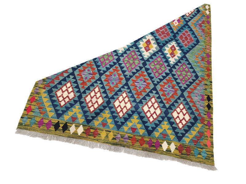 Gorgeous Afghan Maimana kilim 246 x 168 CM