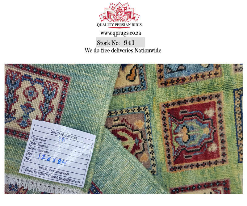Fine Afghan Ariana Carpet 126 x 84 cm