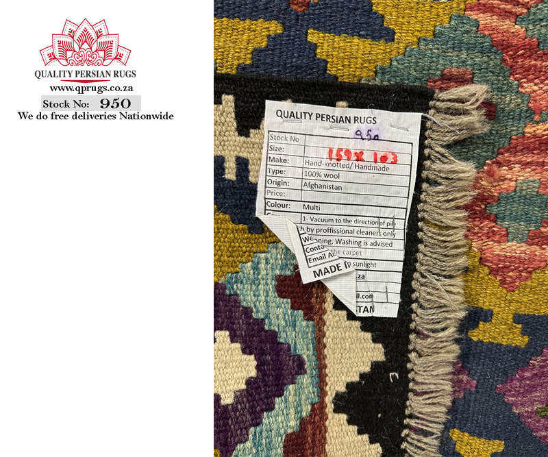 Gorgeous Afghan Maimana Kilim 159 x 103 CM