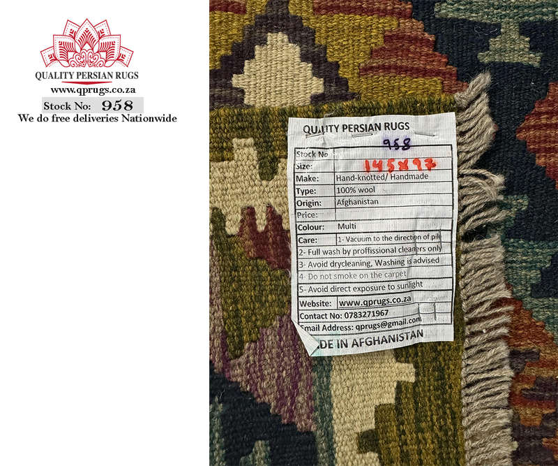 Gorgeous Afghan Maimana Kilim 145 x 97 CM