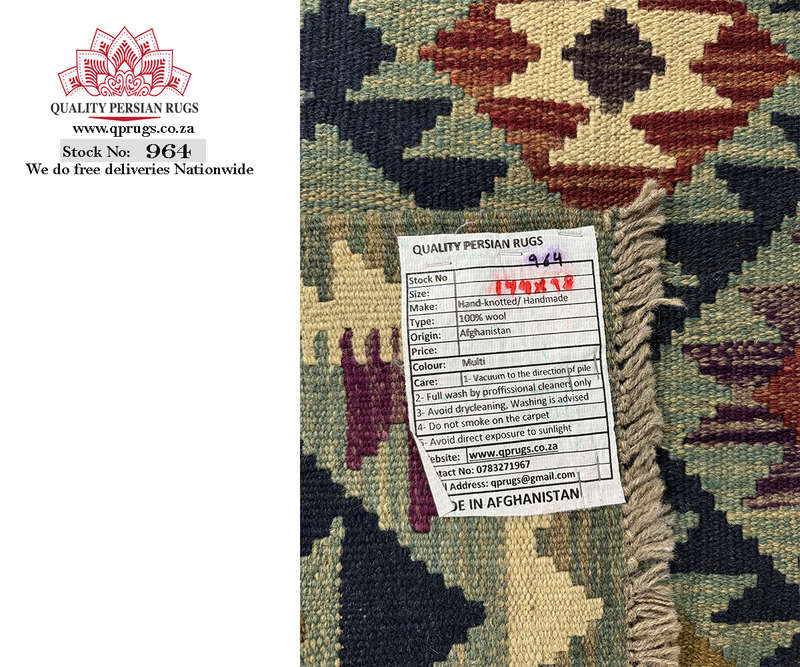 Gorgeous Afghan Maimana Kilim 144 x 98 CM