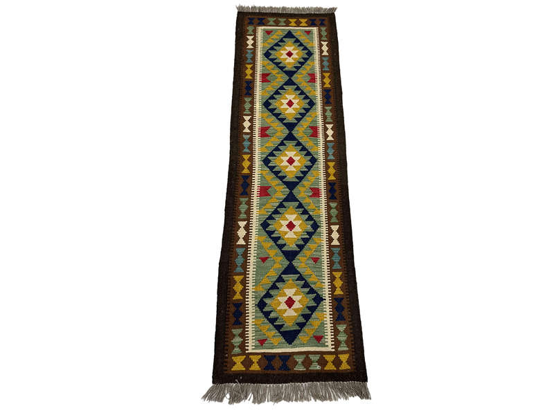Beautiful Afghan Maimana kilim 204 x 62 CM