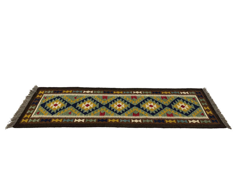 Beautiful Afghan Maimana kilim 204 x 62 CM